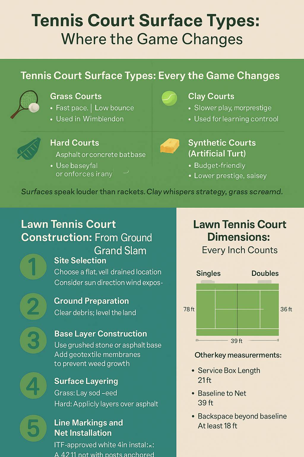 Tennis Court Type